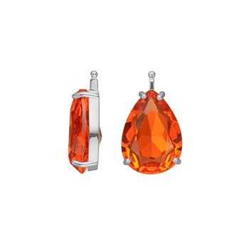 Glas facet m/rh sølv from Heinzendorff