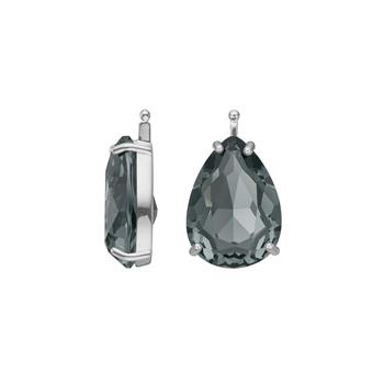 Glas facet m/rh sølv from Heinzendorff