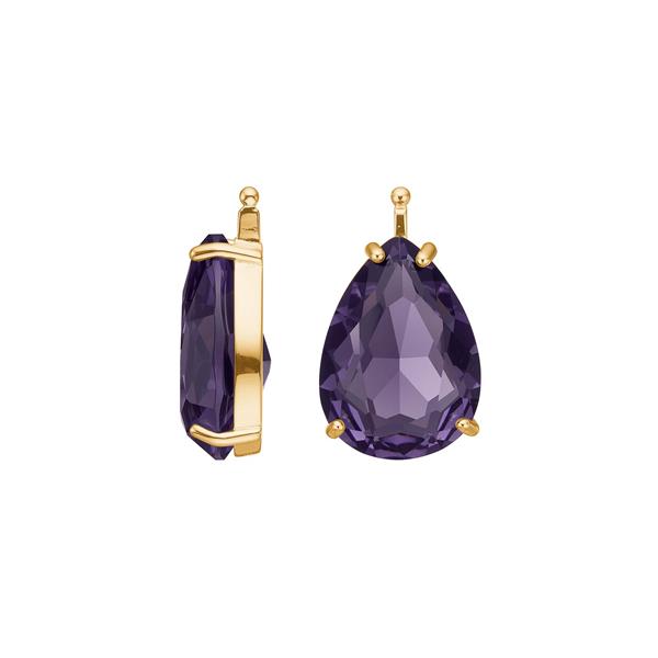 Glas facet m/fg sølv from Heinzendorff