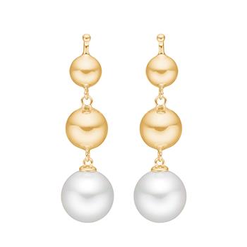 Forg. sølv system-vedhæng m. perle from Heinzendorff