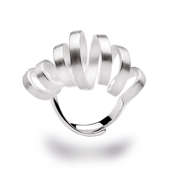 925/- Ring, rho. mat from Bastian Inverun
