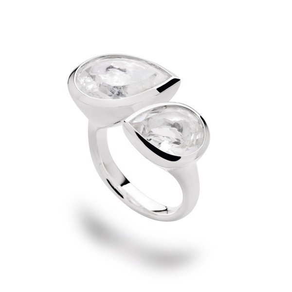 925/- Ring blank, bjergkrystal 9,45CT from Bastian Inverun