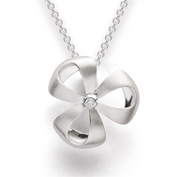 925/ - Vedhæng mat/blank, dia. 0.02CT WP1 from Bastian Inverun
