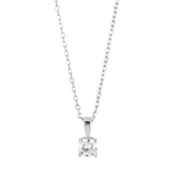 Rhd. Sølv vedhæng 5mm grab HEGENOR  from Joanli Nor