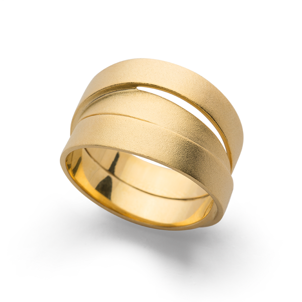 925/- Ring, fg mat from Bastian Inverun