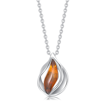 Sølv halskæde from Støvring Design