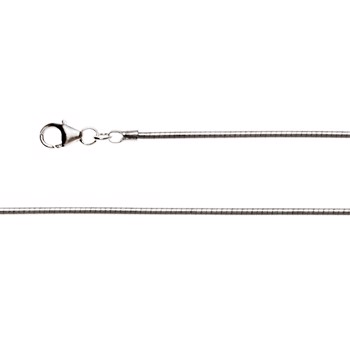 925/- Omega  Tonda Bajonet lås, rho. 1,6 mm 45cm from Bastian Inverun