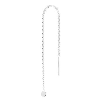 Rhod. sølvørekæde PIERCE52 1 stk. from Nordahl