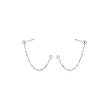 Rhod. sølvørehænger CANDY52 from Nordahl