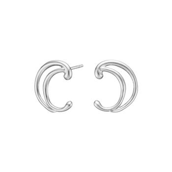 Rhd. sølv ørestikker stor AURA52 from Nordahl