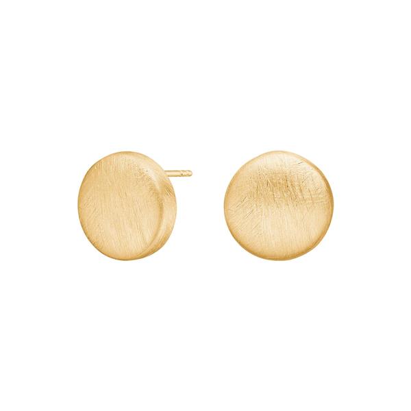 Forg. sølv mat system-ørestikker Ann 14x14mm from Heinzendorff