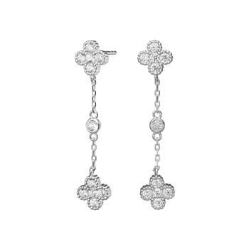 Rhd. sølv ørehængere SIGNENOR from Joanli Nor