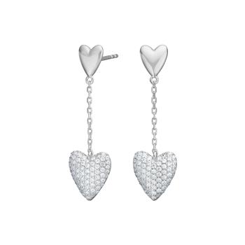 Rhd. sølv ørehængere RISANOR from Joanli Nor