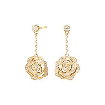 Forgyldt sølv ørehængere SANDRANOR from Joanli Nor