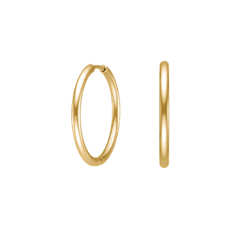 Creoler stål 21mm IP gold CALMA from Nordahl