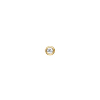 SON stål ørestik IP gold 3mm rørfatning 1 stk. from Son of Noa