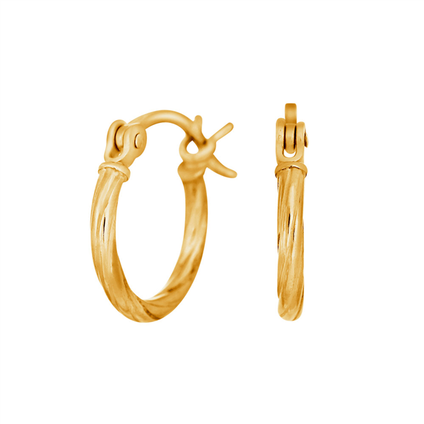 Forgyldt sølv creol 15mm TREND52  from Nordahl