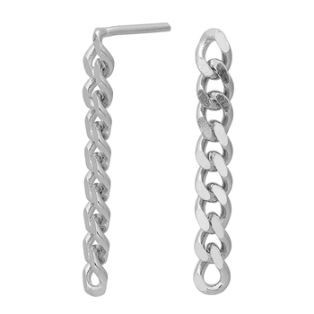 Rhod. sølvørehænger PANZER52 25mm  from Nordahl