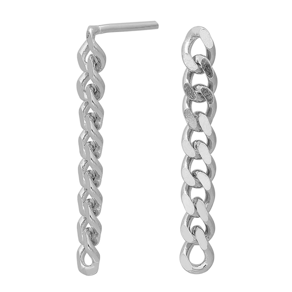 Rhod. sølvørehænger PANZER52 25mm  from Nordahl