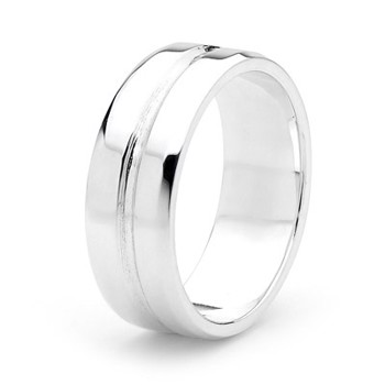 Sterling Silver Gentsring, from Bee