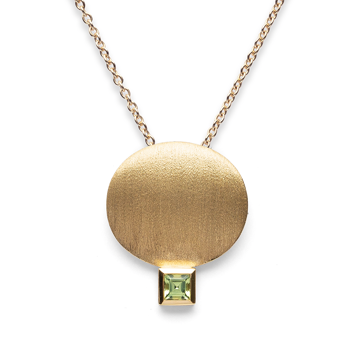 750,- Vedhæng mat/blank, peridot 0,17ct from Bastian Inverun