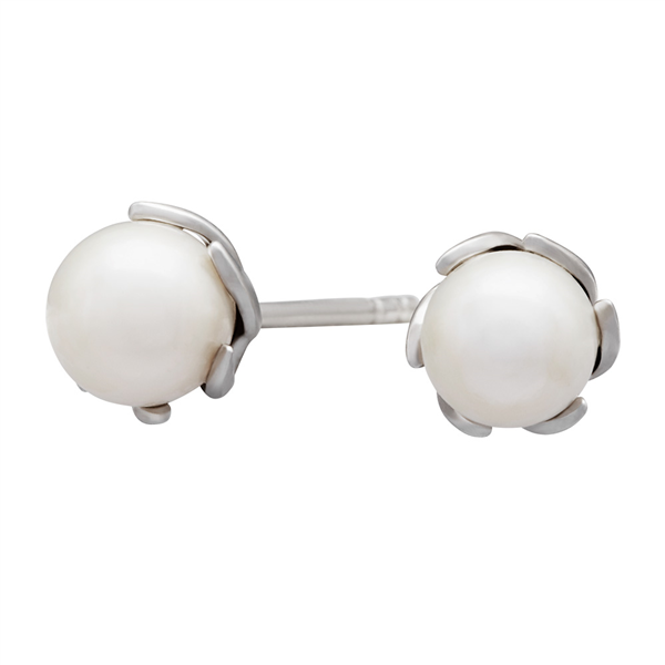 Rhod. sølvørestikker SWING m/FWP 6mm from Siersbøl