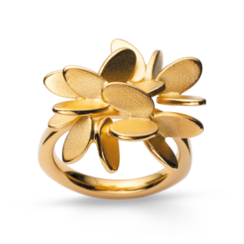 925/- Ring, fg mat/blank from Bastian Inverun