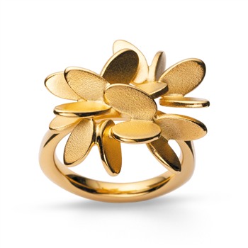 925/- Ring, fg mat/blank from Bastian Inverun