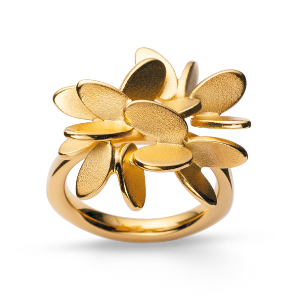 925/- Ring, fg mat/blank from Bastian Inverun