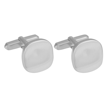 SON rhod. sølvmanchetknapper poleret from Son of Noa