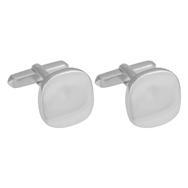 SON rhod. sølvmanchetknapper poleret from Son of Noa