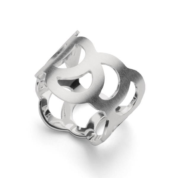 925/- Ring, mat rho. from Bastian Inverun