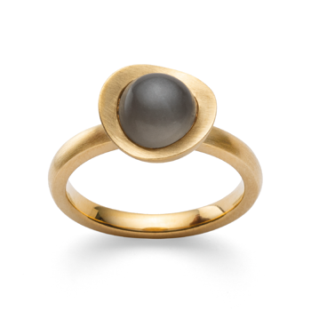 925/- Ring, mat fg, grå månesten 2,30ct from Bastian Inverun