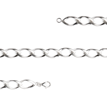 925,- armbånd, rho. mat/blank, 19 cm from Bastian Inverun