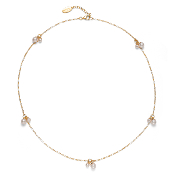 925/- collier, fg blank, perle 15,75ct, 1mm 57+3cm from Bastian Inverun