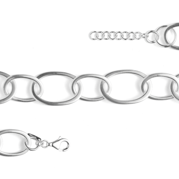 925/- armbånd mat, 17cm + 3cm from Bastian Inverun