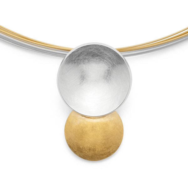 925/- Vedhæng, delvis fg, rho. børstet from Bastian Inverun