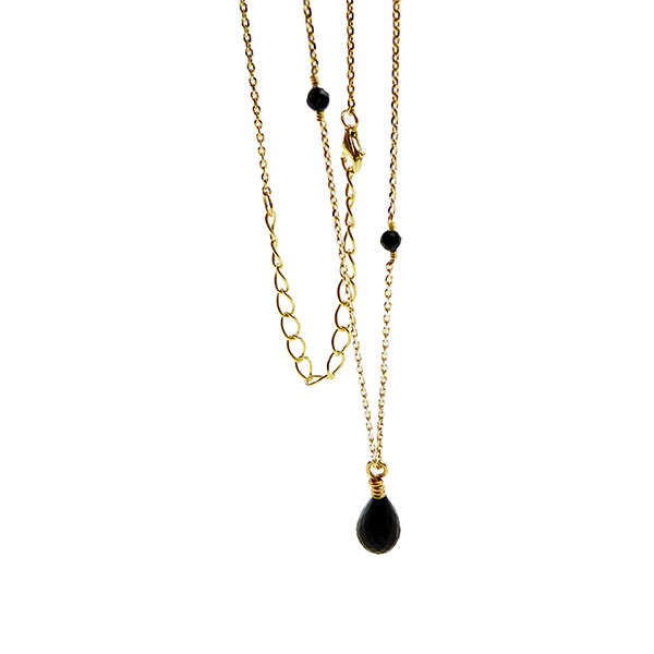 Halskæde med Spinel 42+8cm from San - Links of Joy