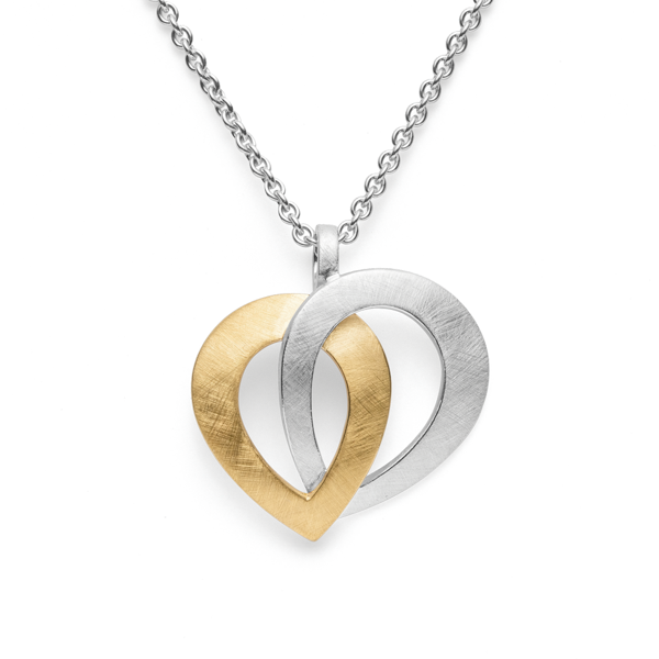 925/- Vedhæng, delvis fg, rho. børstet from Bastian Inverun