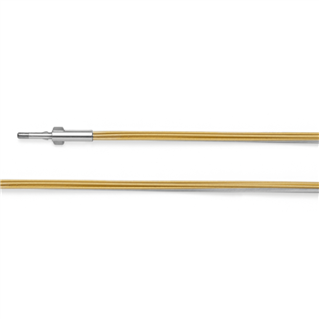 Stål 12rk, forsølvet, tofarvet 0,5 mm 45cm from Bastian Inverun