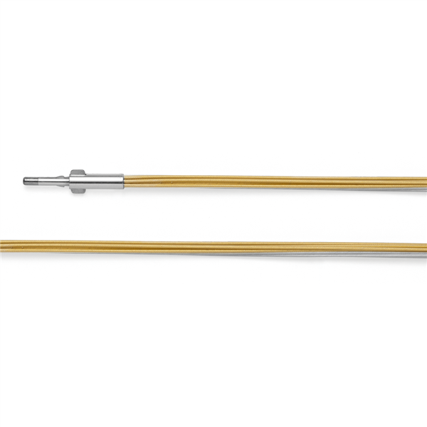 Stål 12rk, forsølvet, tofarvet 0,5 mm 45cm from Bastian Inverun
