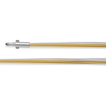Stål 16rk, forsølvet, tofarvet 0,5 mm, 45cm from Bastian Inverun