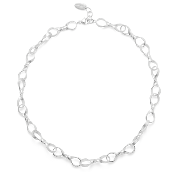 925/- collier, rho. børstet, 47cm + 2cm from Bastian Inverun
