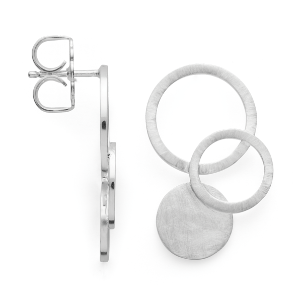 925/- Ørestikker, rho. mat/børstet from Bastian Inverun
