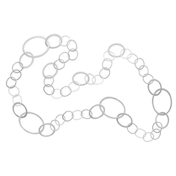 925,- halskæde, rho. mat, 105 cm from Bastian Inverun