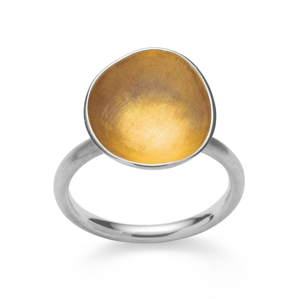 925/- Ring, delvis jfr. mat/børstet mat from Bastian Inverun