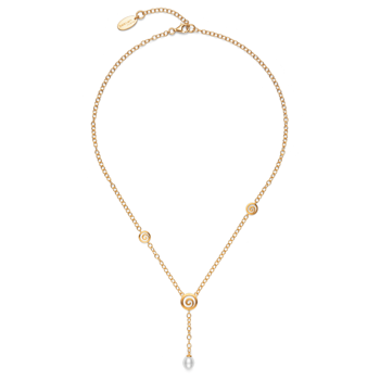 925/- collier, mat/blank fg, perle 3.43ct, 46+4cm from Bastian Inverun