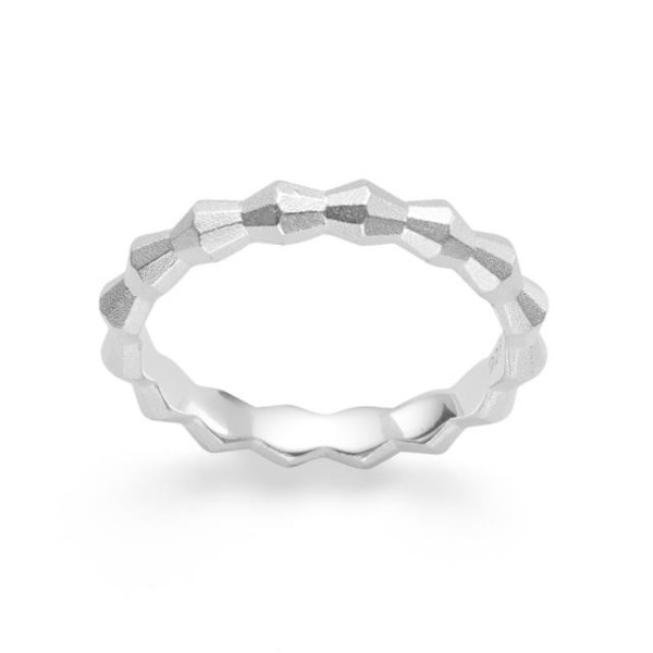 925/- Ring, mat rho. from Bastian Inverun