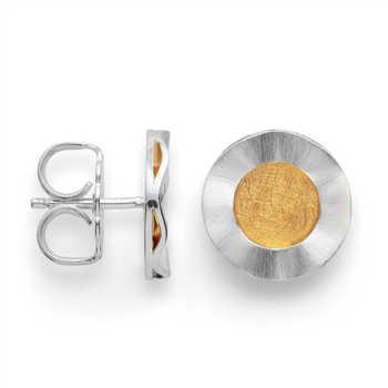 925/- øreringe, rhd, fg., mat from Bastian Inverun