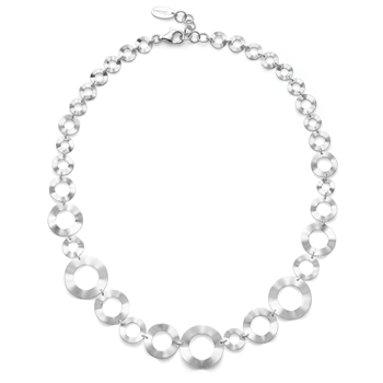 925/- collier, rhd, mat, 46+4cm from Bastian Inverun